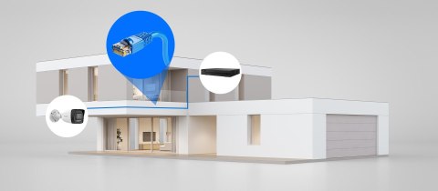Zestaw monitoringu Hilook 2 kamery IP IPCAM-B8-30DL z dyskiem 1TB Zestaw monitoringu Hilook 2 kamery IP IPCAM-B8-30DL z dyskiem 1TB