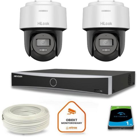 Zestaw monitoringu Hilook 2 kamery IP PTZ-N6-P Zestaw monitoringu Hilook 2 kamery IP PTZ-N6-P