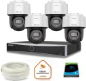 Zestaw monitoringu Hilook 4 kamery IP PTZ-N6-P
