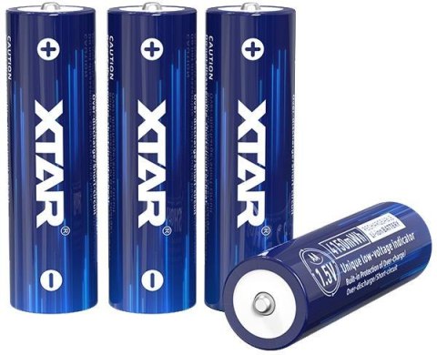 Akumulatorki R06 / AA 1,5V Xtar 2500mAh (box 4 szt.) z zabezpieczeniem Akumulatorki R06 / AA 1,5V Xtar 2500mAh (box 4 szt.) z zabezpieczeniem