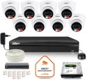 Zestaw monitoringu IP DAHUA 8 kamer IPC-HDW1439V-A-IL 4Mpx
