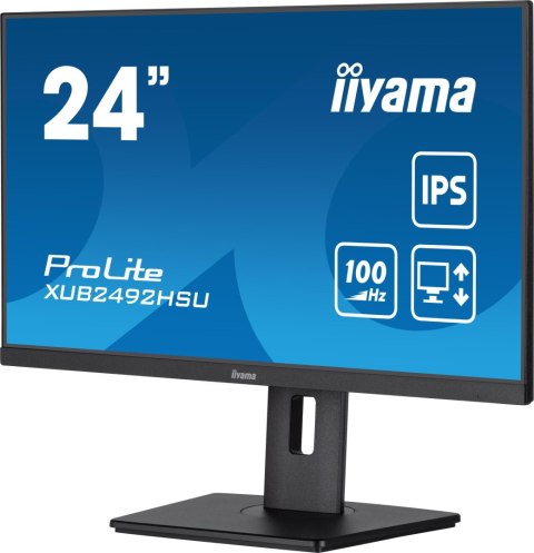 Monitor LED IIYAMA XUB2492HSU-B6 24 cale IPS HDMI DP USB 0,4ms 100Hz Monitor LED IIYAMA XUB2492HSU-B6 24 cale IPS HDMI DP USB 0,4ms 100Hz