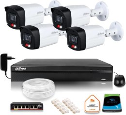 Zestaw monitoringu IP DAHUA 4 kamery IPC-HFW1439TL1-A-IL 4Mpx