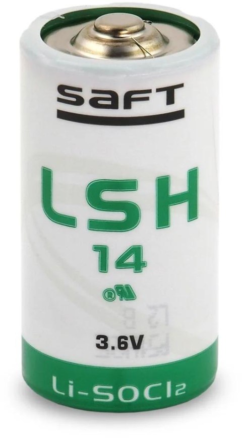 Bateria LSH14 C / R14 LiSOCl2 SAFT 3,6V 5800mAh (1 szt.) Bateria LSH14 C / R14 LiSOCl2 SAFT 3,6V 5800mAh (1 szt.)