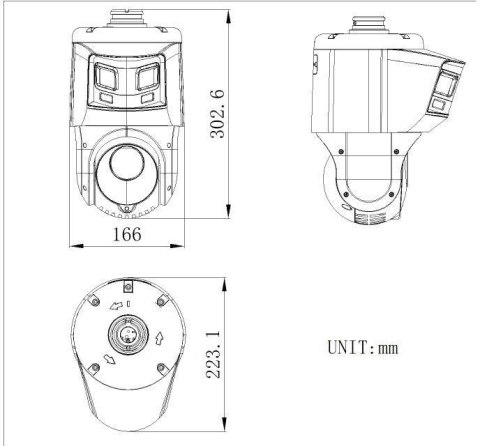 KAMERA IP HIKVISION DS-2SE4C225MWG-E/26(F0) PL KAMERA IP HIKVISION DS-2SE4C225MWG-E/26(F0) PL